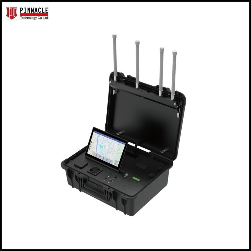 Système de détection de drones portable Détecteur FPV 900MHz 1.2G 2.4G 5.2G 5.8G personnalisé