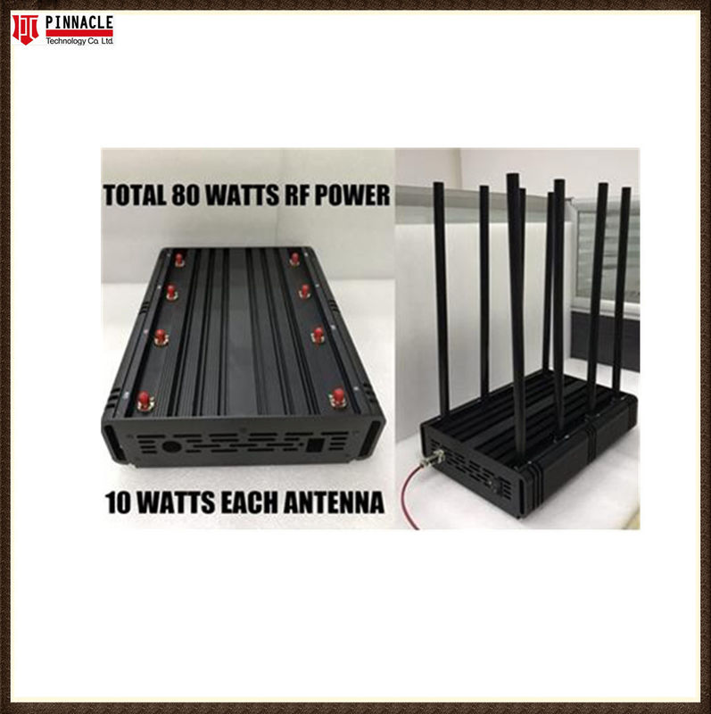 8 bandes blocage de téléphone portable pour ordinateur de bureau