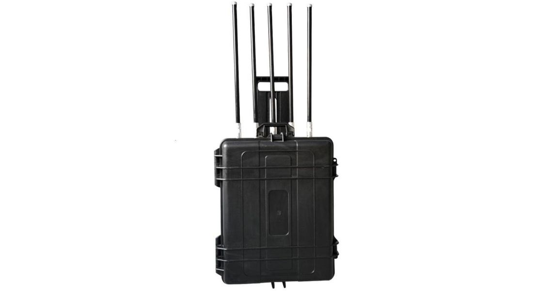Détecteur de réception portable WIFI VHF UHF pour appareil de brouillage de téléphonie mobile avec contrôle LAN
