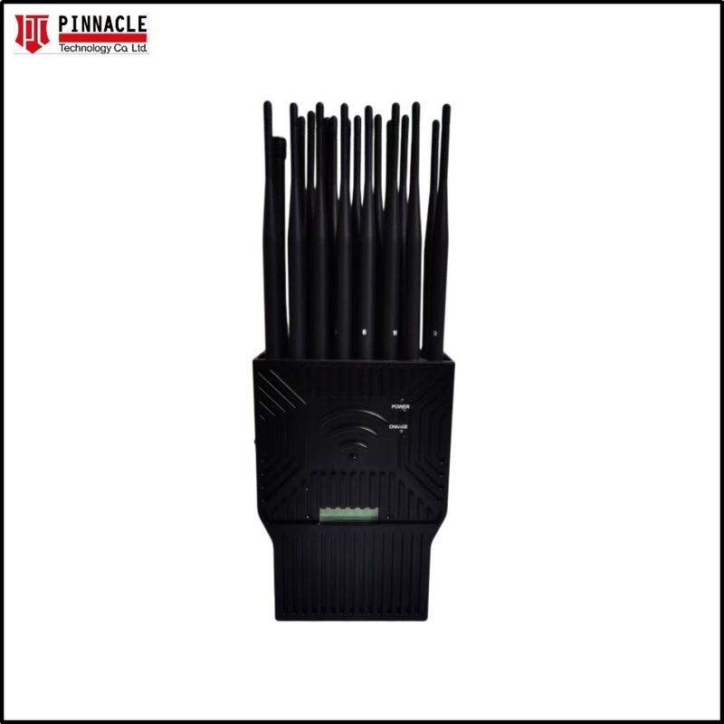 GPS GSM Bluetooth Brouilleur de signal portable WiFi 2.4G 5.8g Dispositif de brouillage de téléphone portable