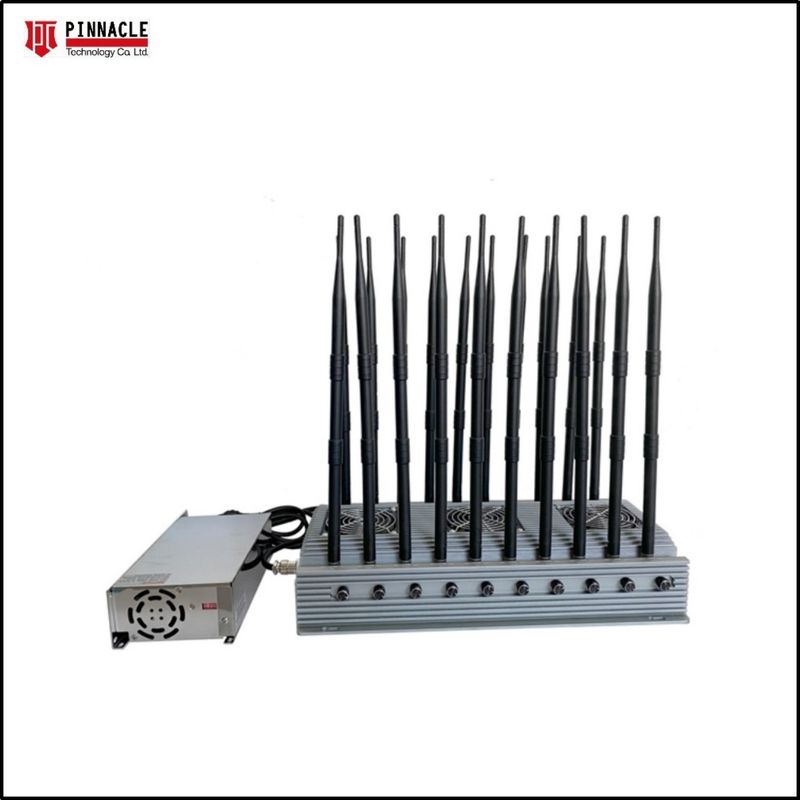 20 antennes Isolateur de signal de téléphone portable Scrambler 2g 3g 4g 5g GPS VHF UHF