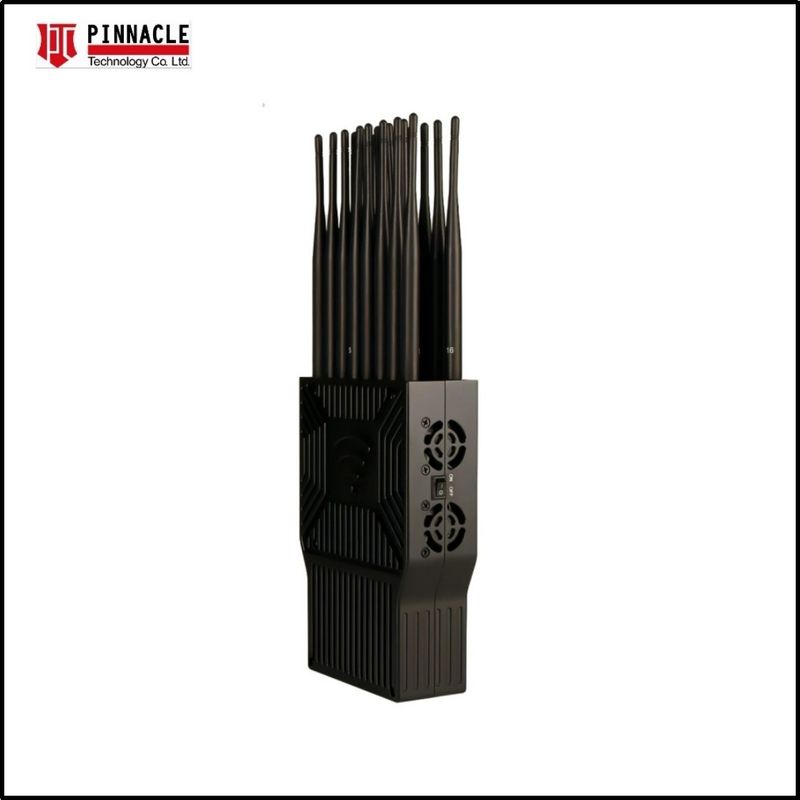 GPS GSM Bluetooth Brouilleur de signal portable WiFi 2.4G 5.8g Dispositif de brouillage de téléphone portable