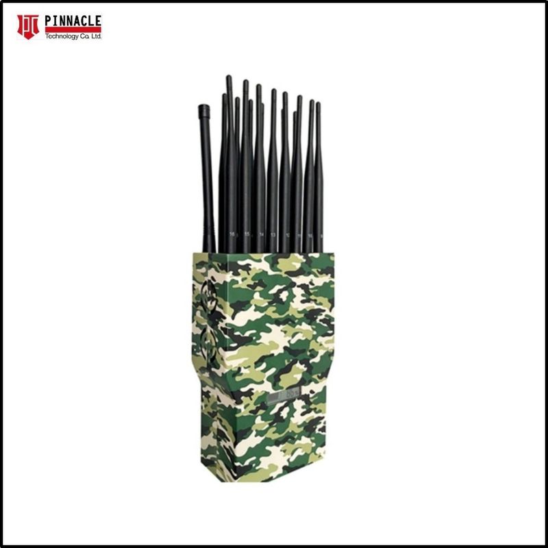 315 433mhz Brouilleur de signal portable Localiseur GPS Bloqueur GSM 4G 5g/WiFi