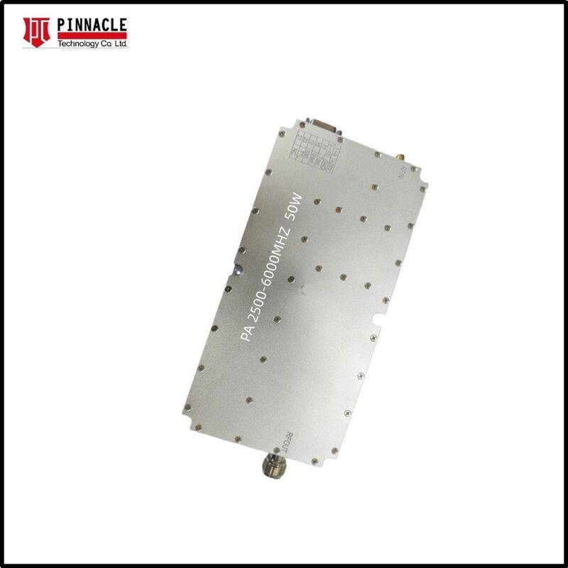 Ultra Wideband  RF Power Amplifier Module 2500 to 6000MHz 50W Output Power Suitable for 5G WiFi 6 Satellite and Radar System Applications