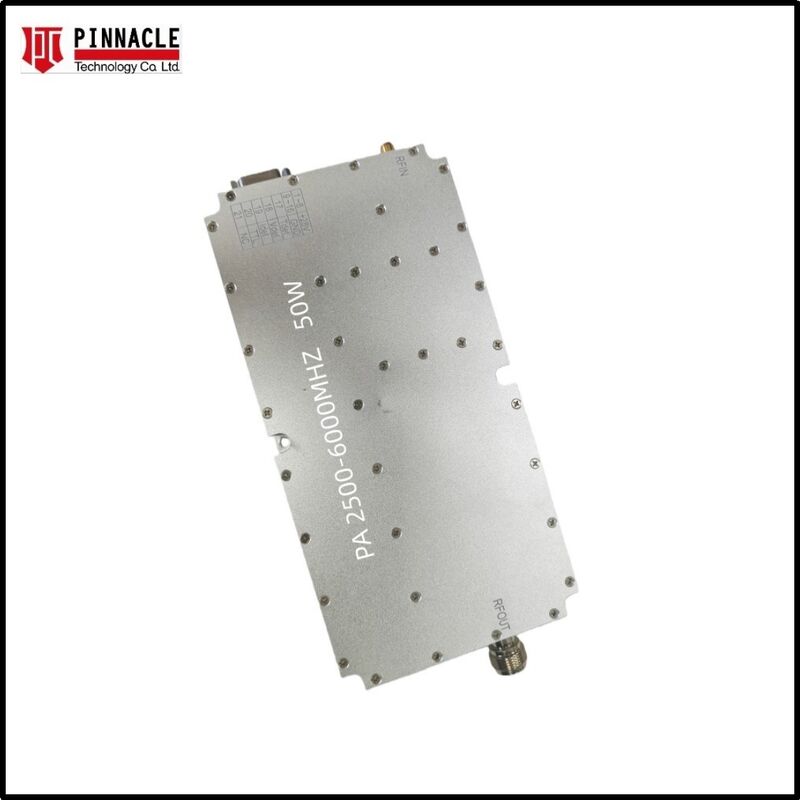Module d'amplificateur haute puissance de 8 ̊10 GHz 50 W Amplificateur de puissance RF à haut rendement pour les applications X-Band