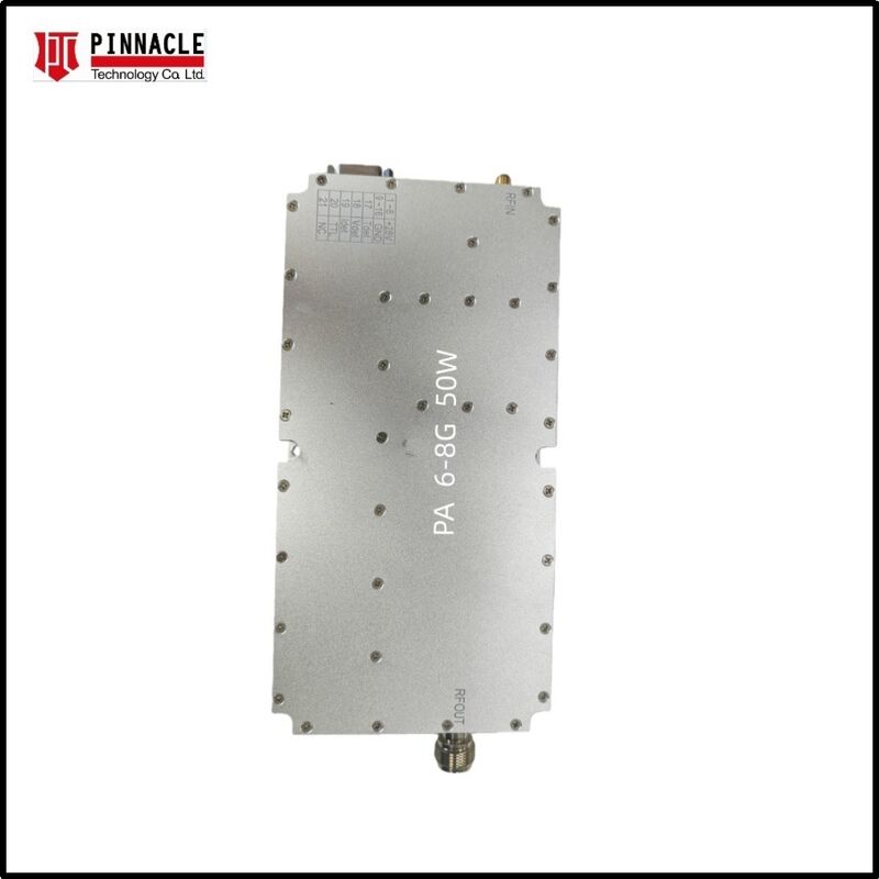 High-Power WiFi 6E 5925 - 7125MHz RF Jammer Amplifier Module with 50W 100W output
