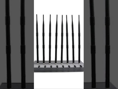 Puissant brouilleur à 8 antennes pour téléphone portable GPS WiFi VHF UHF