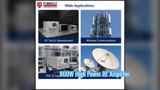 Amplificateur de puissance RF 800W 1200 1400MHz pour usage industriel