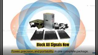 Brouilleur de signal portable à 28 antennes, pleine bande, 5G/4G/WiFi/GPS/télécommande, perturbateur de signal